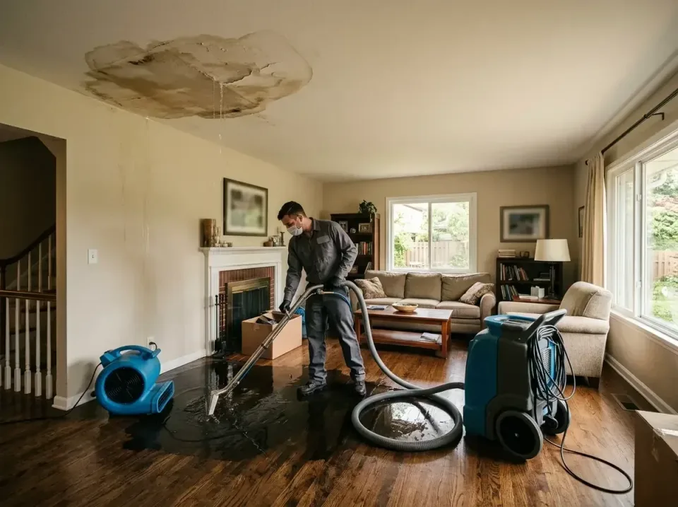 attic-pipe-burst-ceiling-drip-008 — frequently asked questions, Water Damage Restoration & Carpet Care in Pinehurst, NC